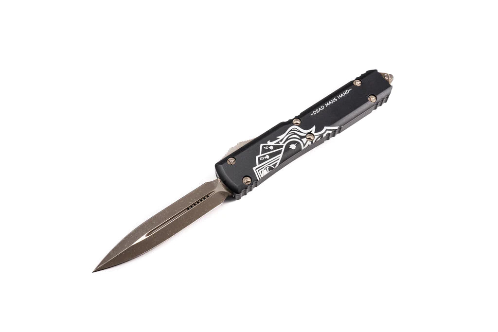 MICROTECH 122-13 DMS ULTRATECH D/E SIGNATURE SERIES DEAD MAN'S HAND BRONZED APOCALYPTIC STANDARD