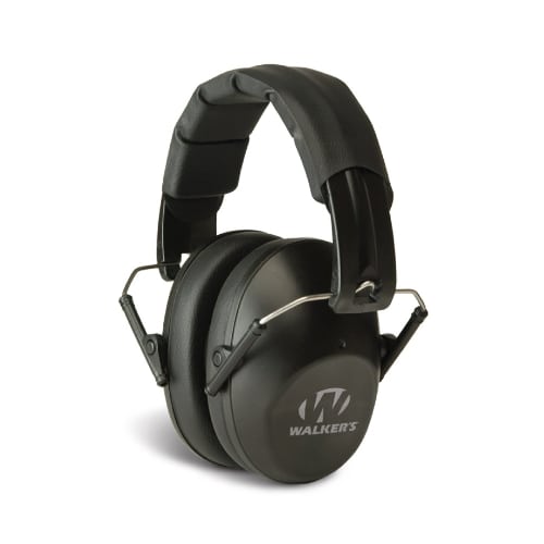 WALKER'S GWP-FPM1 LOW PROFILE FOLDING MUFF, BLACK