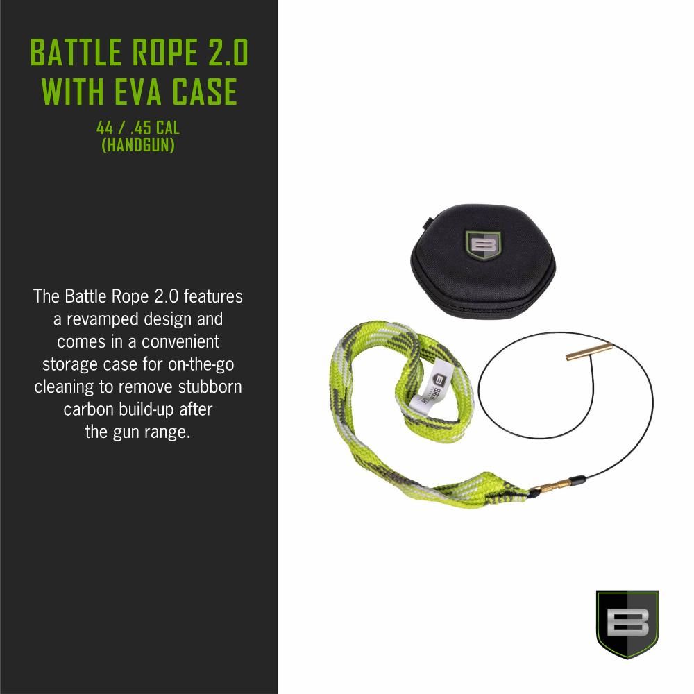 BREAKTHROUGH BR2.0-44/45HG BATTLE ROPE 2.0 WITH EVA CASE - .44 / .45 CAL (HANDGUN)