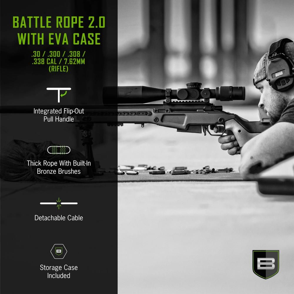 BREAKTHROUGH BR2.0-30R BATTLE ROPE 2.0 WITH EVA CASE - .30 / .308 CAL / 7.62MM (RIFLE)