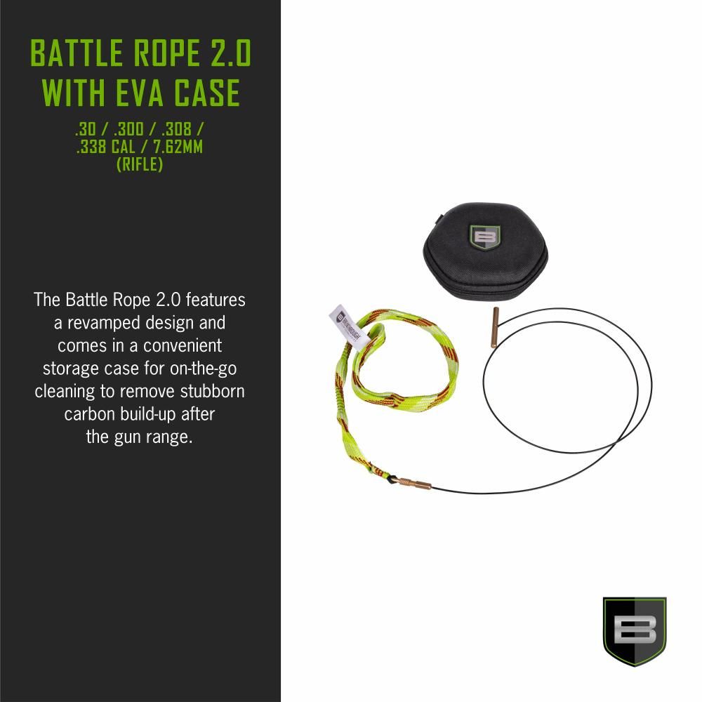 BREAKTHROUGH BR2.0-30R BATTLE ROPE 2.0 WITH EVA CASE - .30 / .308 CAL / 7.62MM (RIFLE)