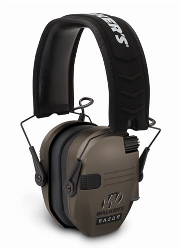 WALKER'S GWP-RSEM RAZOR SLIM SHOOTER ELECTRONIC MUFFS 23 DECIBELS FLAT