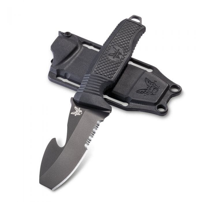 BENCHMADE 112SBK-BLK H20 FIXED DIVE KNIFE
