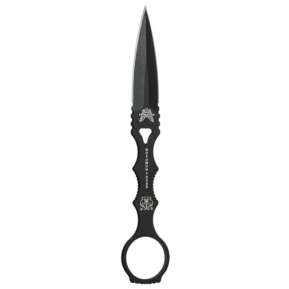 BENCHMADE 176BK SOCP DAGGER, FB, SHEATH