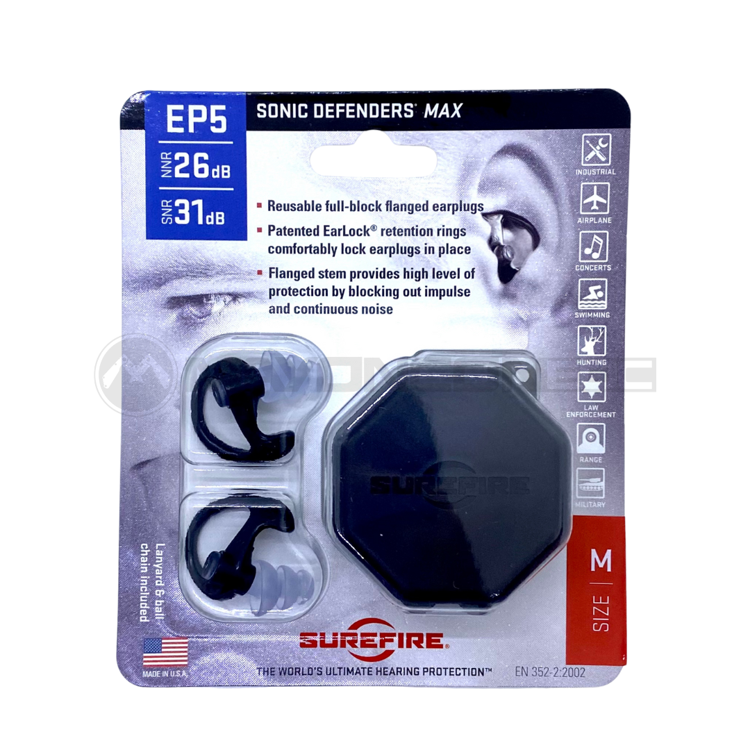 SUREFIRE EP5 SONIC DEFENDERS® MAX
