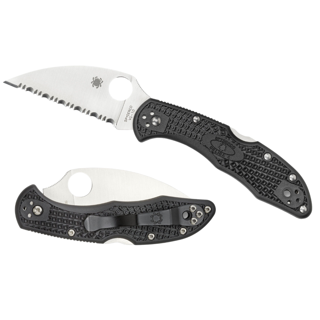 SPYDERCO C11FSWCBK DELICA® 4 FRN WHARNCLIFFE