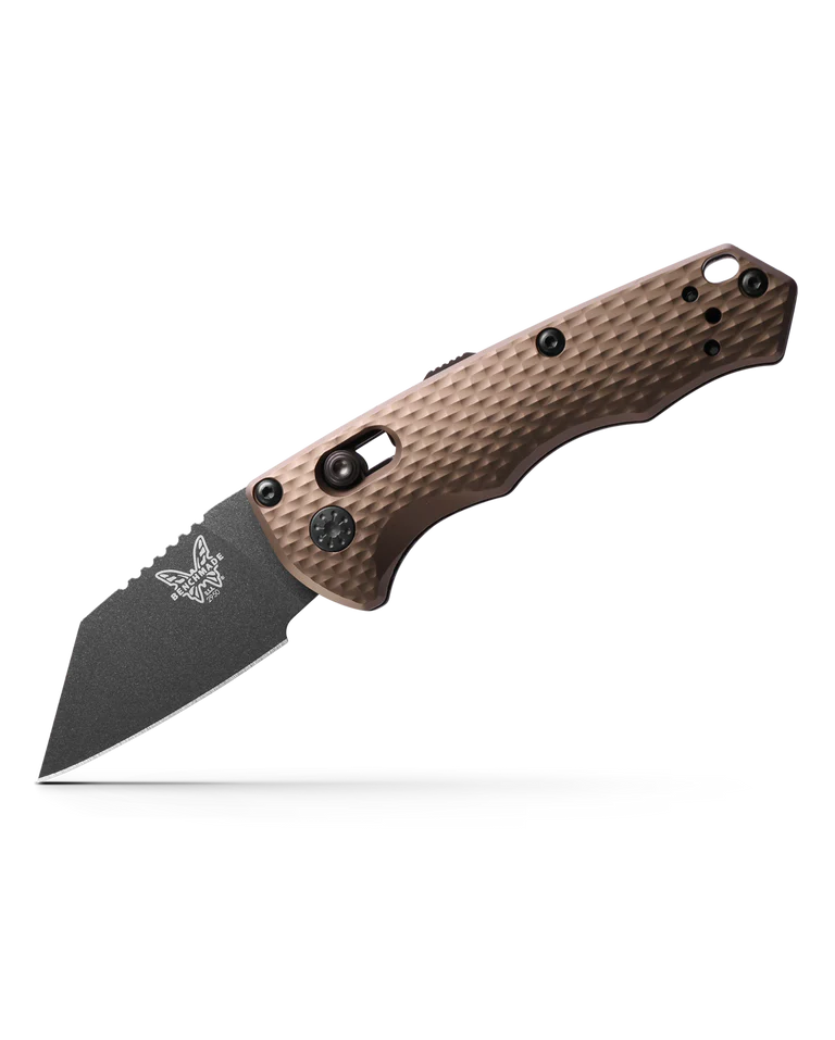 BENCHMADE 2950BK-1 PARTIAL IMMUNITY, FLAT DARK EARTH ALUMINUM