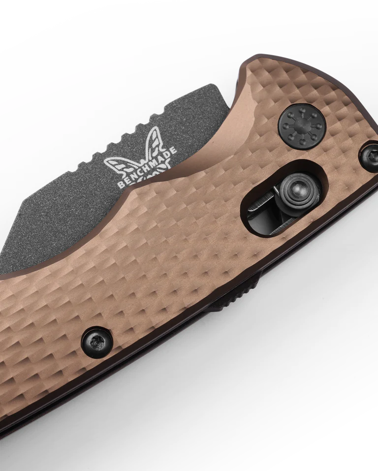 BENCHMADE 2950BK-1 PARTIAL IMMUNITY, FLAT DARK EARTH ALUMINUM