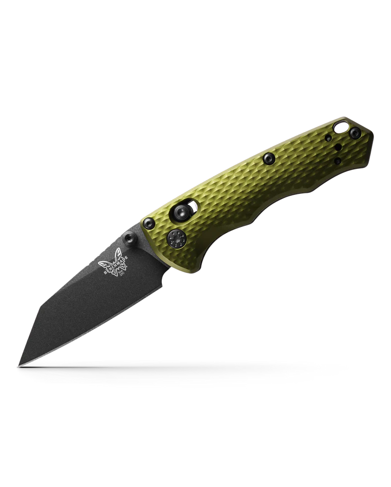 BENCHMADE 290BK-2 FULL IMMUNITY, WOODLAND GREEN ALUMINUM