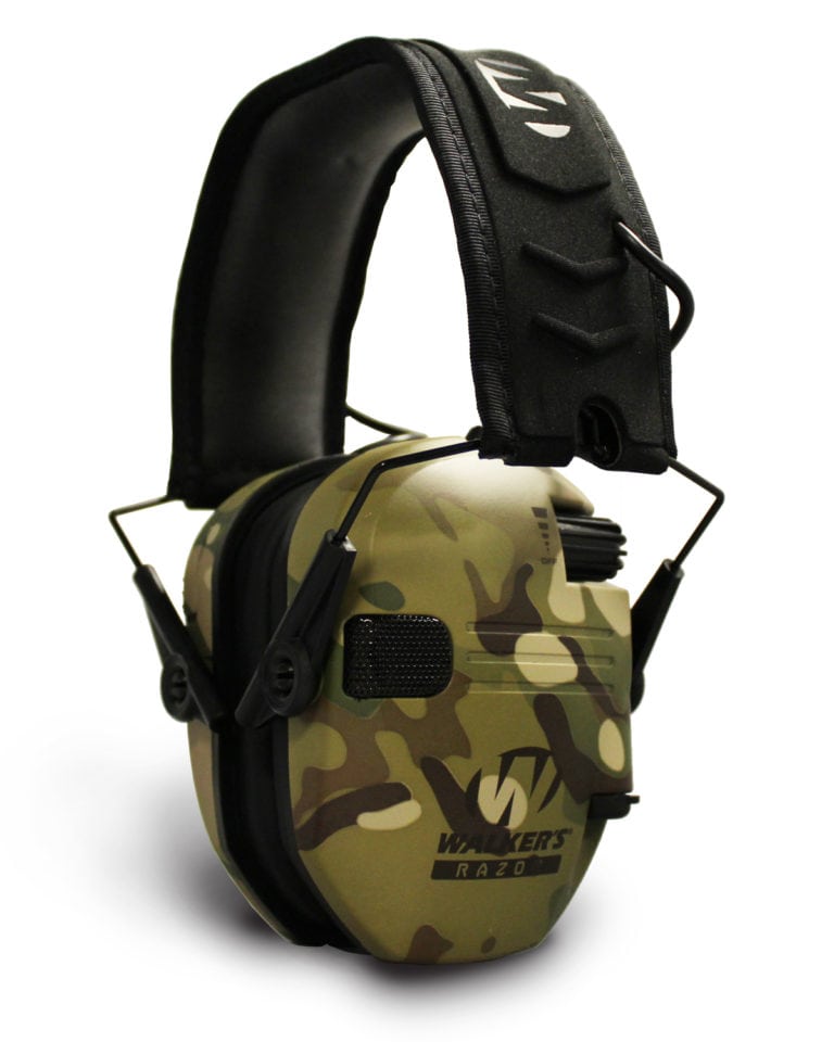 WALKER'S GWP-RSEM RAZOR SLIM SHOOTER ELECTRONIC MUFFS 23 DECIBELS FLAT