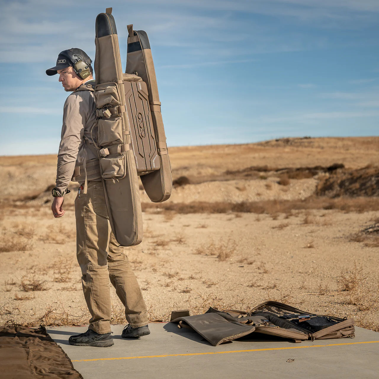 EBERLESTOCK SIDEWINDER-AR RIFLE CASE