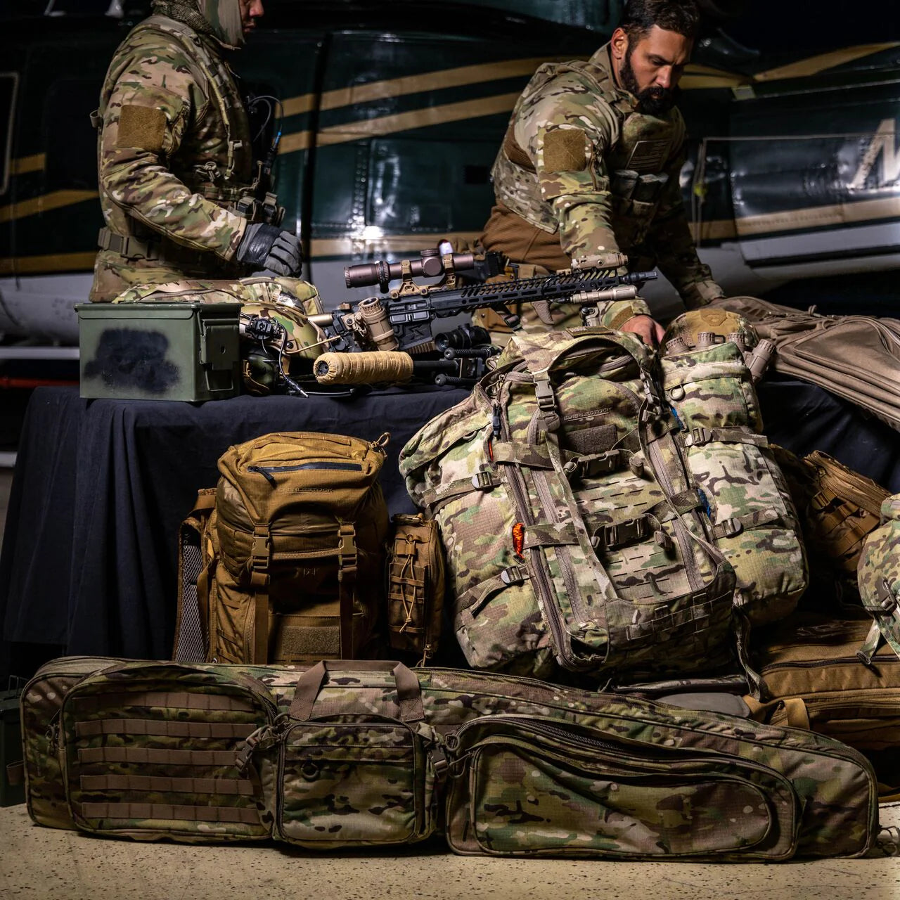 EBERLESTOCK SNIPER SLED DRAG BAG 52"