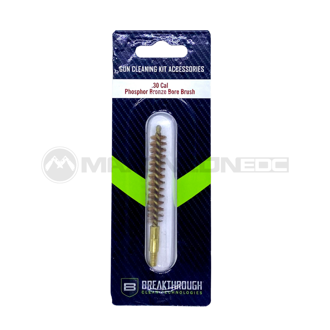 BREAKTHOUGH BT-30PBBB PHOSPHORUS BRONZE BRISTLE BORE BRUSH - .30/.308 CAL/7.62MM