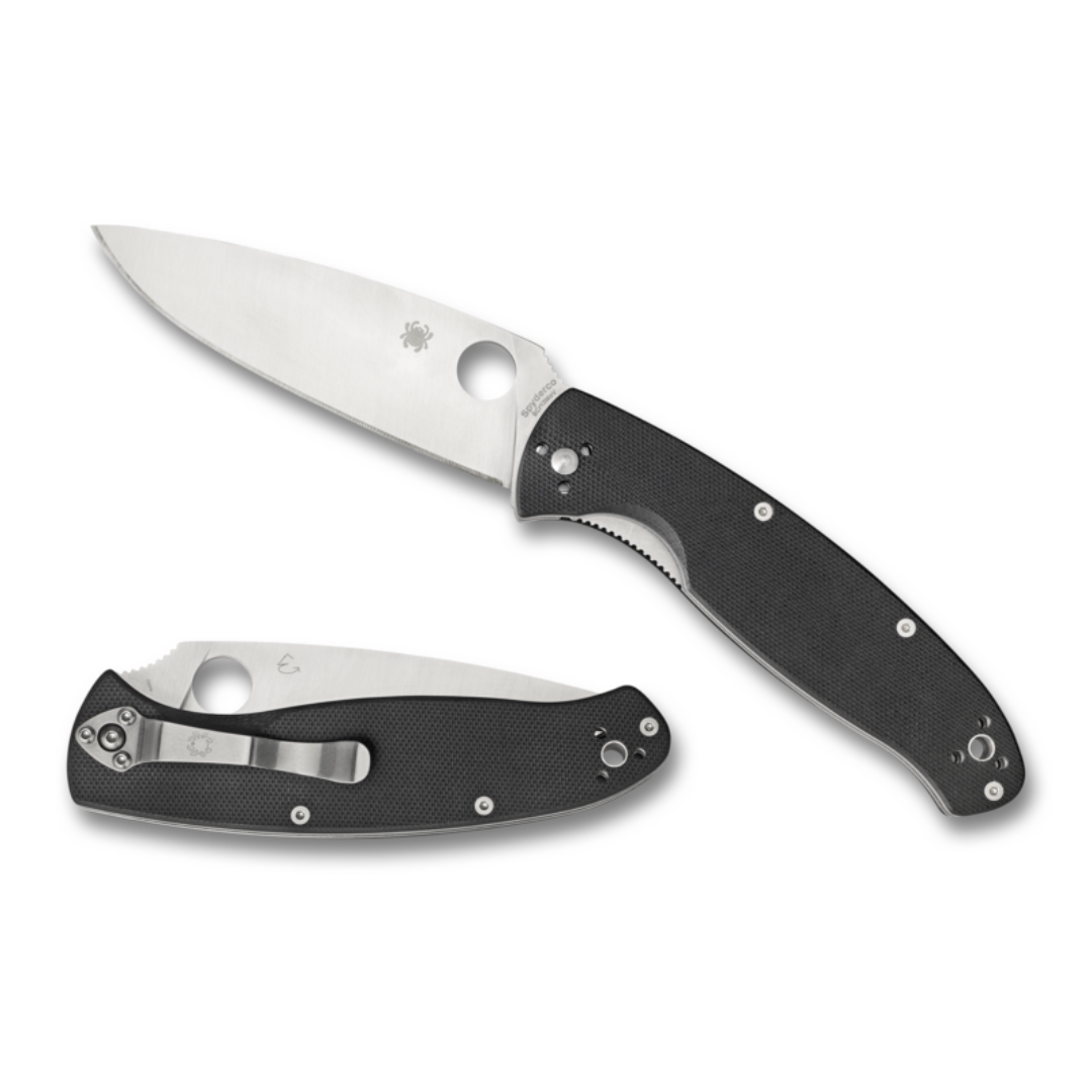 SPYDERCO C142GP RESILIENCE™ G-10 BLACK